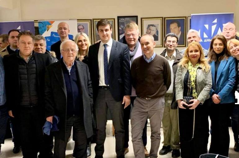 Συνάντηση μετά τις εκλογές ,τα στελέχη του Μητρώου Ανανέωσης πολιτικών στελεχών της Νέας Δημοκρατίας της Α Θεσσαλονίκης 