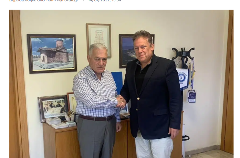Θεσμική συνάντηση με τον Δήμαρχο Αμπελοκήπων Μενεμένης Λάζαρο Κυρίζογλου